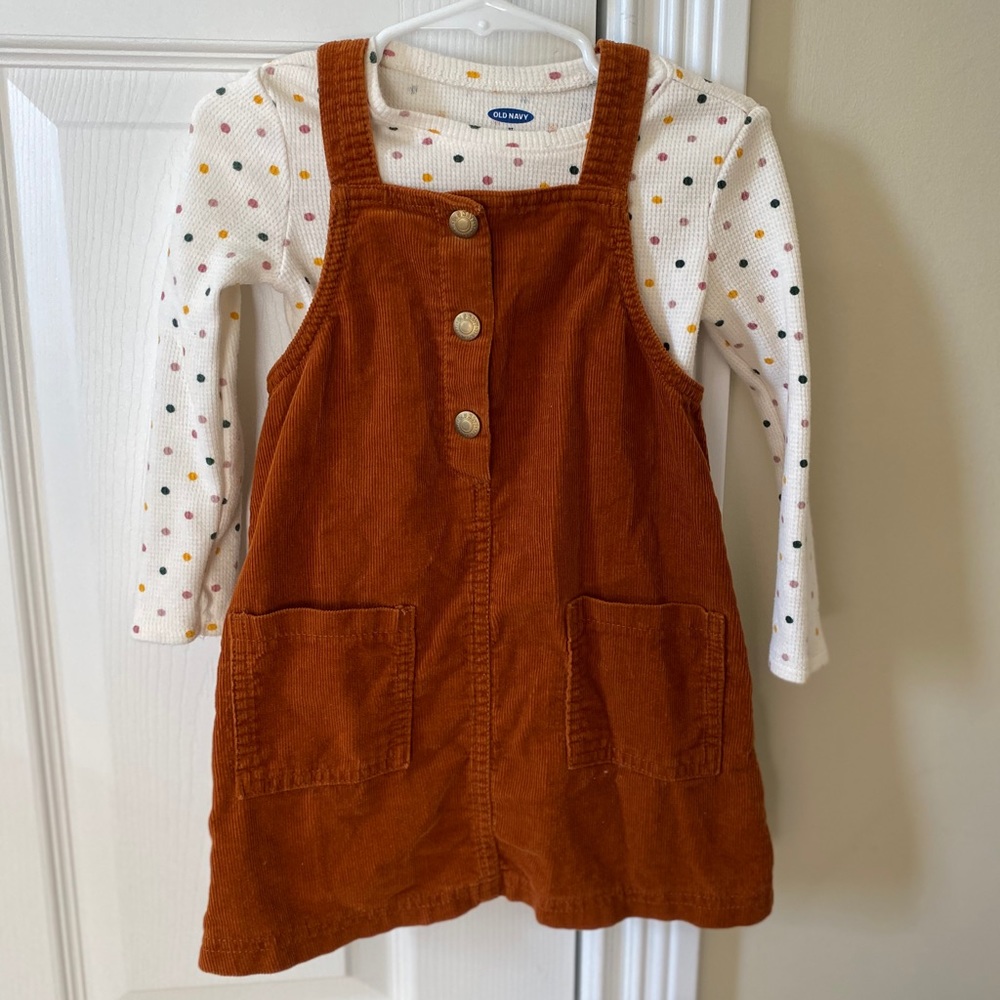 Old Navy Corduroy Jumper and Top